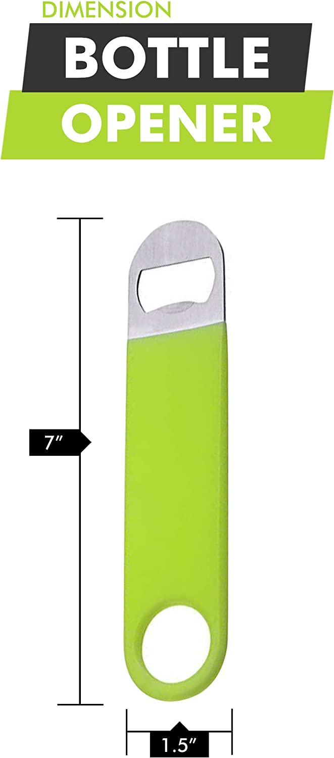 GLOW IN THE DARK Heavy Duty Flat Bottle Opener