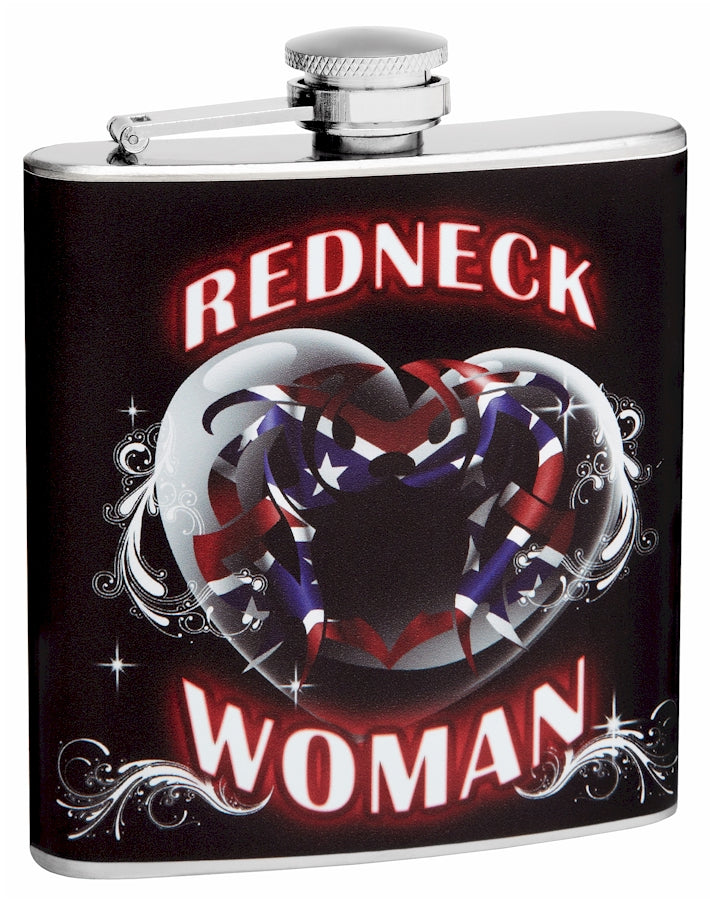 6oz "Redneck Woman" Hip Flask