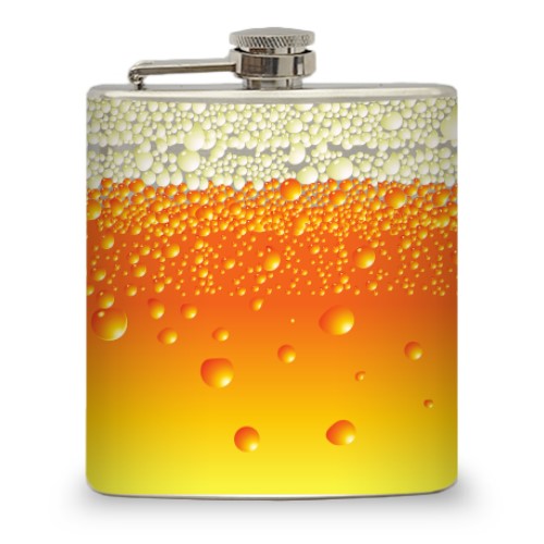 6oz "Beer Me" Flask