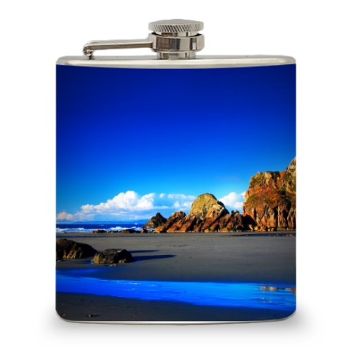 6oz "Beach Rock" Flask