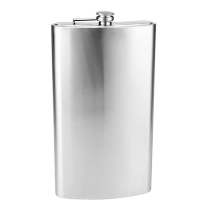 64oz  Engraved Giant Hip Flask, Free Personalization