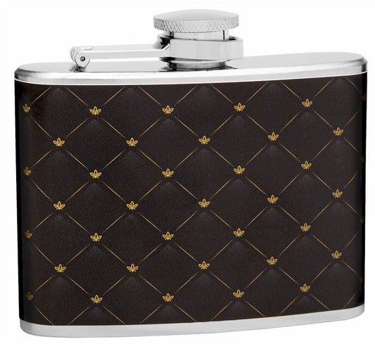 4oz Classic Elegant Pattern Hip Flask