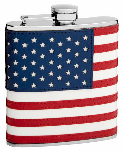 6oz "The Patriot" American Flag Flask