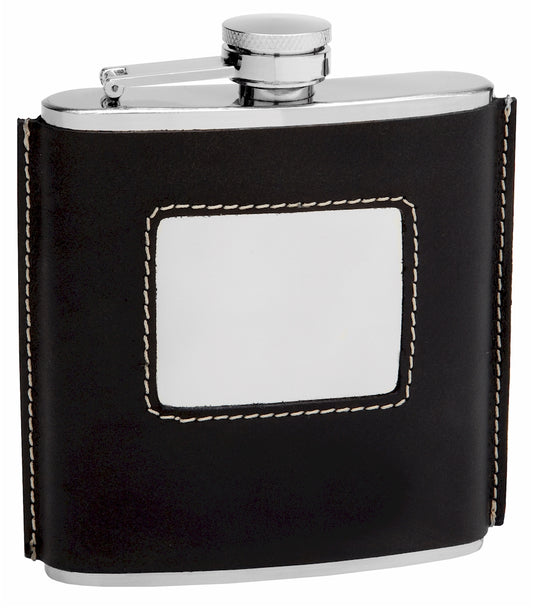6oz Traditional 1920's Style Hip Flask