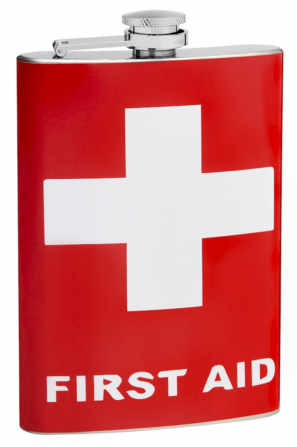 8oz First Aid Hip Flask