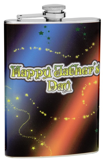 8oz "Father's Day" Flask