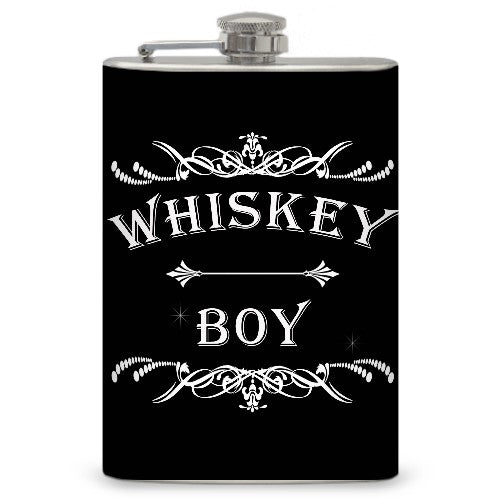 8oz "Whisky Boy" Flask