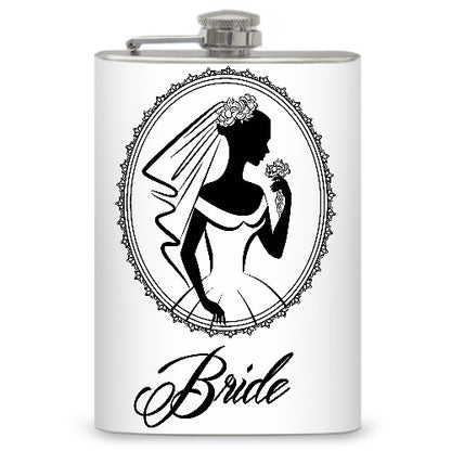 8oz "Bride" Flask