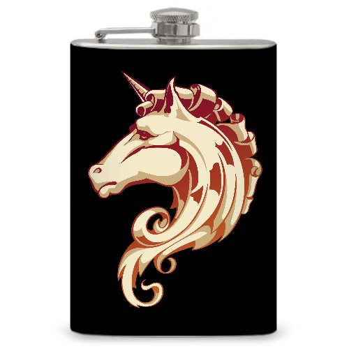 8oz "Unicorn" Flask